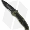 Smith & Wesson Medium Special Ops Spring Assist Knife (3.2" Black Serr) SPECMS