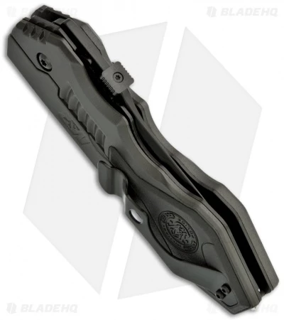 Smith & Wesson SWMP4LB Blue Spring Assisted Knife (3.5" Black Plain) 2 Smith & Wesson SWMP4LB Blue Spring Assisted Knife (3.5" Black Plain) - Image 2