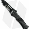 Smith & Wesson Small Black Ops SWBLOP2SMBS Drop Point Knife (2.6" Serr)