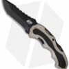 Smith & Wesson MAGIC Spring Assisted Knife Champagne (3.4" Black Plain) SWMP6CN