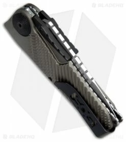 SOG Quake Spring Assisted Knife FDE Aluminum (3.5" Two-Tone) IM1001-BX -Kershaw Sales Shop sog quake im1001 bx back dl