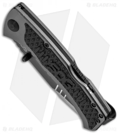 SOG Sideswipe Spring Assisted Knife (3.375" Gray) SW1011-CP 2 SOG Sideswipe Spring Assisted Knife (3.375" Gray) SW1011-CP - Image 2