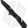 SOG Trident Elite Tanto Spring Assisted Knife (3.7" Black) TF104