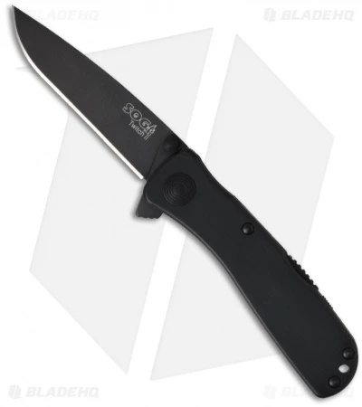 SOG Twitch II Tactical Assisted Opening Knife TWI-12 (2.68" Black Plain) 1 SOG Twitch II Tactical Assisted Opening Knife TWI-12 (2.68" Black Plain)