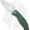 Spyderco Tenacious Liner Lock Knife Green G-10 (3.375" Satin) C122GPGR