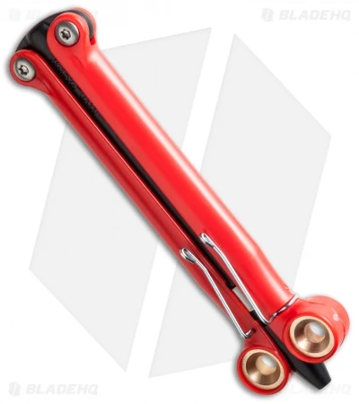 BaliYo By Spyderco Butterfly Pen Flipper USA Made (Red & Black) 2 BaliYo By Spyderco Butterfly Pen Flipper USA Made (Red & Black) - Image 2
