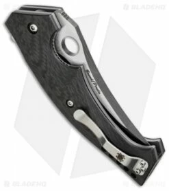 Spyderco Brend/Pirela Mamba Knife Carbon Fiber (3.75" Two-Tone) C196CFTIP 5 Spyderco Brend/Pirela Mamba Knife Carbon Fiber (3.75" Two-Tone) C196CFTIP -Kershaw Sales Shop spyderco brend mamba pln c196cftip side cm
