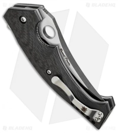 Spyderco Brend/Pirela Mamba Knife Carbon Fiber (3.75" Two-Tone) C196CFTIP 3 Spyderco Brend/Pirela Mamba Knife Carbon Fiber (3.75" Two-Tone) C196CFTIP - Image 3