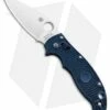 Spyderco Manix 2 S110V Knife Dark Blue FRCP (3.37" Satin) C101PDBL2