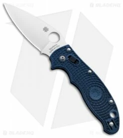 Spyderco Manix 2 S110V Knife Dark Blue FRCP (3.37" Satin) C101PDBL2