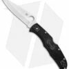 Spyderco Endura 4 Lockback Knife Black FRN (3.75" Satin) C10PBK