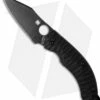 Spyderco Perrin PPT Folding Knife Black Corrugated G-10 (3.16" Black) C135GBBKP
