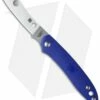 Spyderco Roadie Slip Joint Knife Blue FRN (2.1" Satin) C189PBL