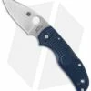 Spyderco Native 5 Lightweight Knife Dark Blue FRN (3" Satin CPM-S110V) C41PDBL5