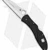 Spyderco Centofante 4 Folding Knife (3" Satin Plain) C66PBK4