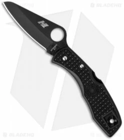 Spyderco Salt I Lightweight Knife Black FRN (3" Black) C88PBBK