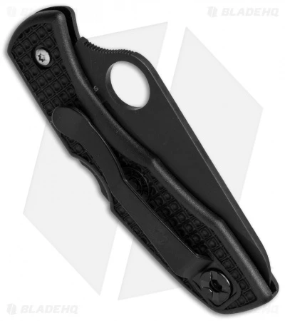 Spyderco Salt I Lightweight Knife Black FRN (3" Black) C88PBBK 2 Spyderco Salt I Lightweight Knife Black FRN (3" Black) C88PBBK - Image 2