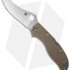 Spyderco Stretch 2 Knife Brown G-10 (3.5" Satin ZDP-189) C90GBNPE2