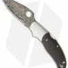 Spyderco Caly 3 Sprint Carbon Fiber Damascus Knife (3" Plain) C113CFPD