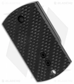 Spyderco Panchenko Dog Tag Folder Slip Joint Knife Carbon Fiber/G-10 C188CFBBKP -Kershaw Sales Shop spyderco dogtag cf c188cfbbkp side cm