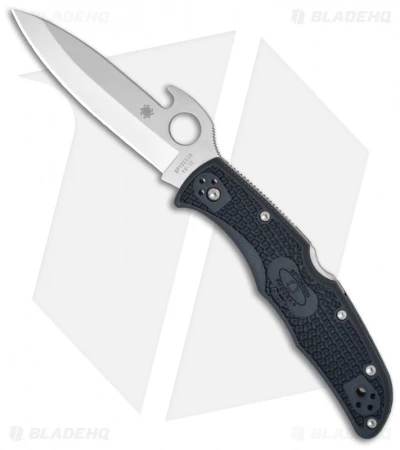Spyderco Endura 4 Knife Emerson Opener FRN Folder (3.81" Satin) C10PGYW 1 Spyderco Endura 4 Knife Emerson Opener FRN Folder (3.81" Satin) C10PGYW