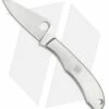 Spyderco HoneyBee Slip Joint Knife Stainless Steel (1.625" Satin) C137P
