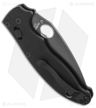 Spyderco Manix 2 Knife Tactical G-10 (3.375" Black) C101GPBBK2 2 Spyderco Manix 2 Knife Tactical G-10 (3.375" Black) C101GPBBK2 - Image 2