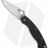 Spyderco Military Sprint Run Knife Carbon Fiber (4" Satin 52100) C36CFP52100