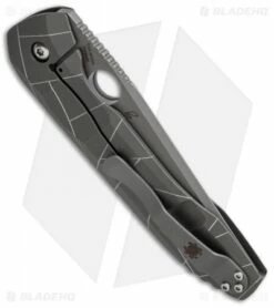 Spyderco Rassenti Nirvana Integral Frame Lock Knife (3.75" Stonewash) C199TIP -Kershaw Sales Shop spyderco nirvana c199tip cm side