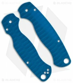 Spyderco Paramilitary 2 Custom G-10 Replacement Scale By Allen Putman (Blue)
