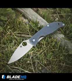 Spyderco Polestar Liner Lock Knife Gray G-10 (3.3" Satin) C220GPGY 9 Spyderco Polestar Liner Lock Knife Gray G-10 (3.3" Satin) C220GPGY -Kershaw Sales Shop spyderco polstar gray g10 C220GPGY BHQ 50832 dl