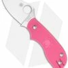 Spyderco Squeak SlipIt Knife Pink FRN (2" Satin) C154PPN