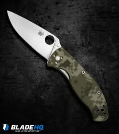 Spyderco Tenacious Folding Knife Camo G-10 (3.375" Satin) C122GPCMO Exclusive -Kershaw Sales Shop spyderco tenacious camo satin C122GPCMO BHQ 51522 metal dl