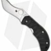 Spyderco Knives Anso Zulu Knife W/ Black G-10 (3" Satin Plain) C145GP