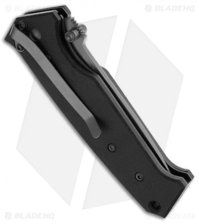 Timberline Vallotton Large Signature Spring Assisted Knife (Black) 1231 2 Timberline Vallotton Large Signature Spring Assisted Knife (Black) 1231 - Image 2