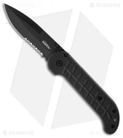 Timberline Vallotton Kickstart Spring Assisted Knife (3.75" Black Serr) 1141 1 Timberline Vallotton Kickstart Spring Assisted Knife (3.75" Black Serr) 1141